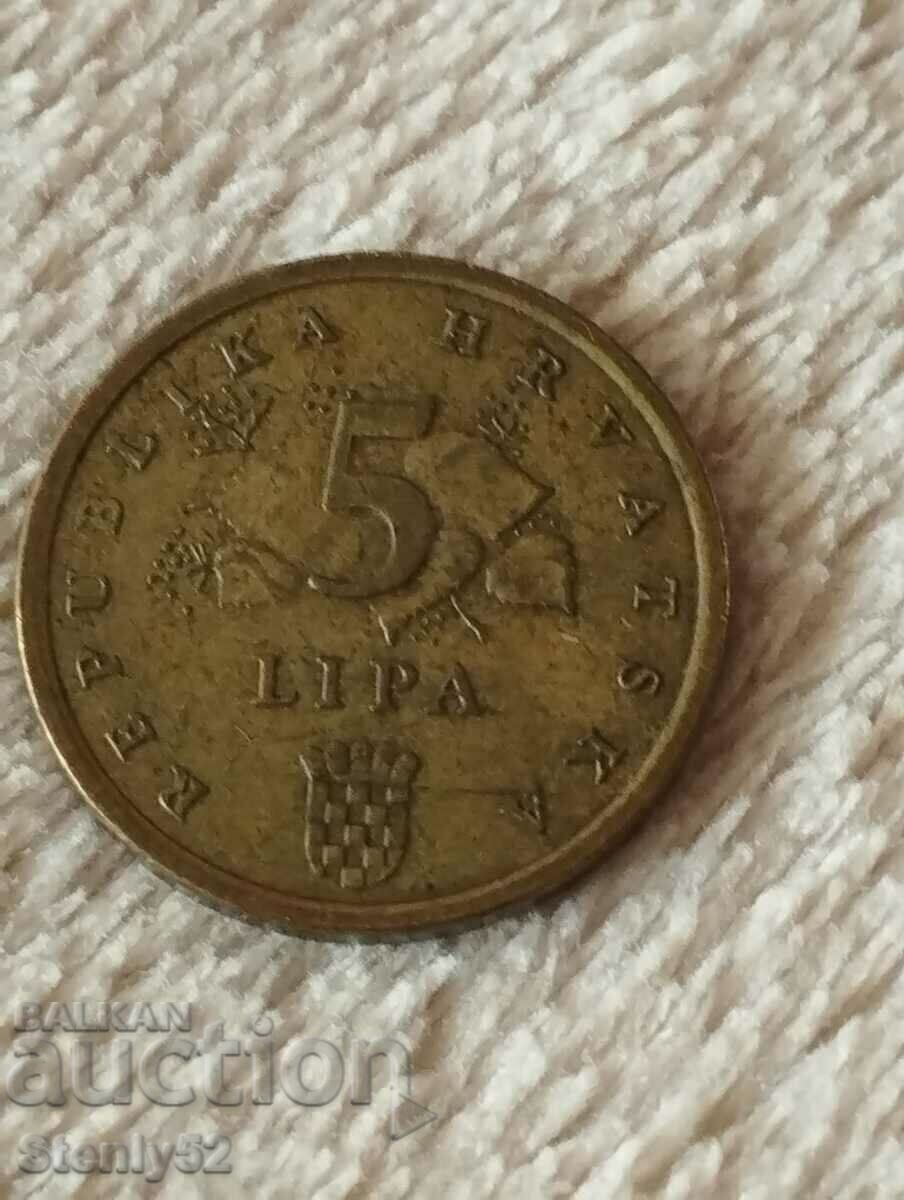 5 Lipa, din Republica Croația 1999