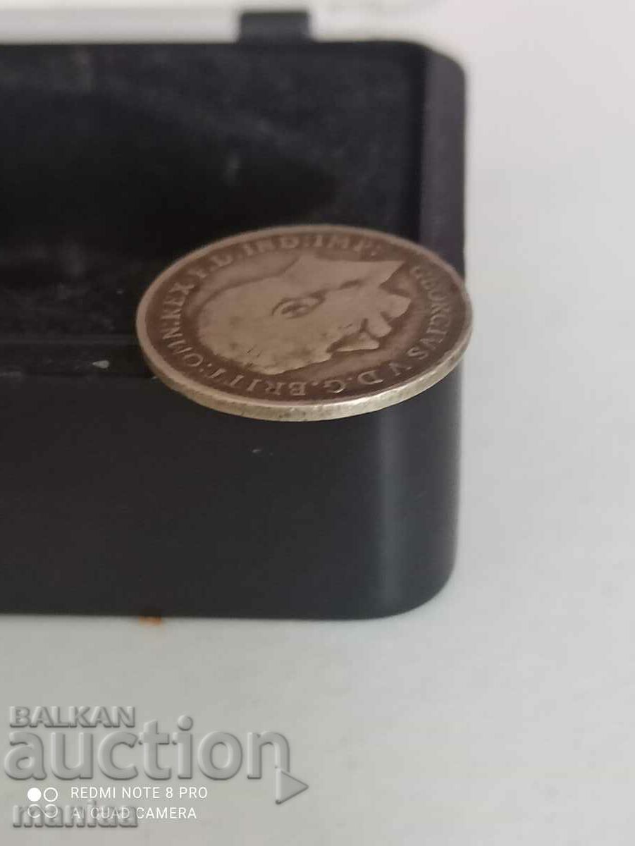 Auction 3 pence 1915 silver Great Britain Auction 3 pence 1915 silver Great Britain