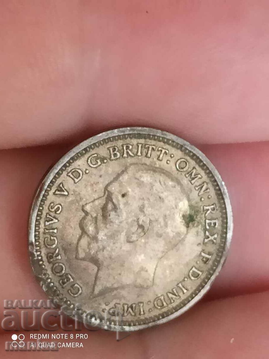 3 pence 1934 silver Great Britain with price 19.99 BGN | € 10.22 3 pence 1934 silver Great Britain with price 19.99 BGN | € 10.22