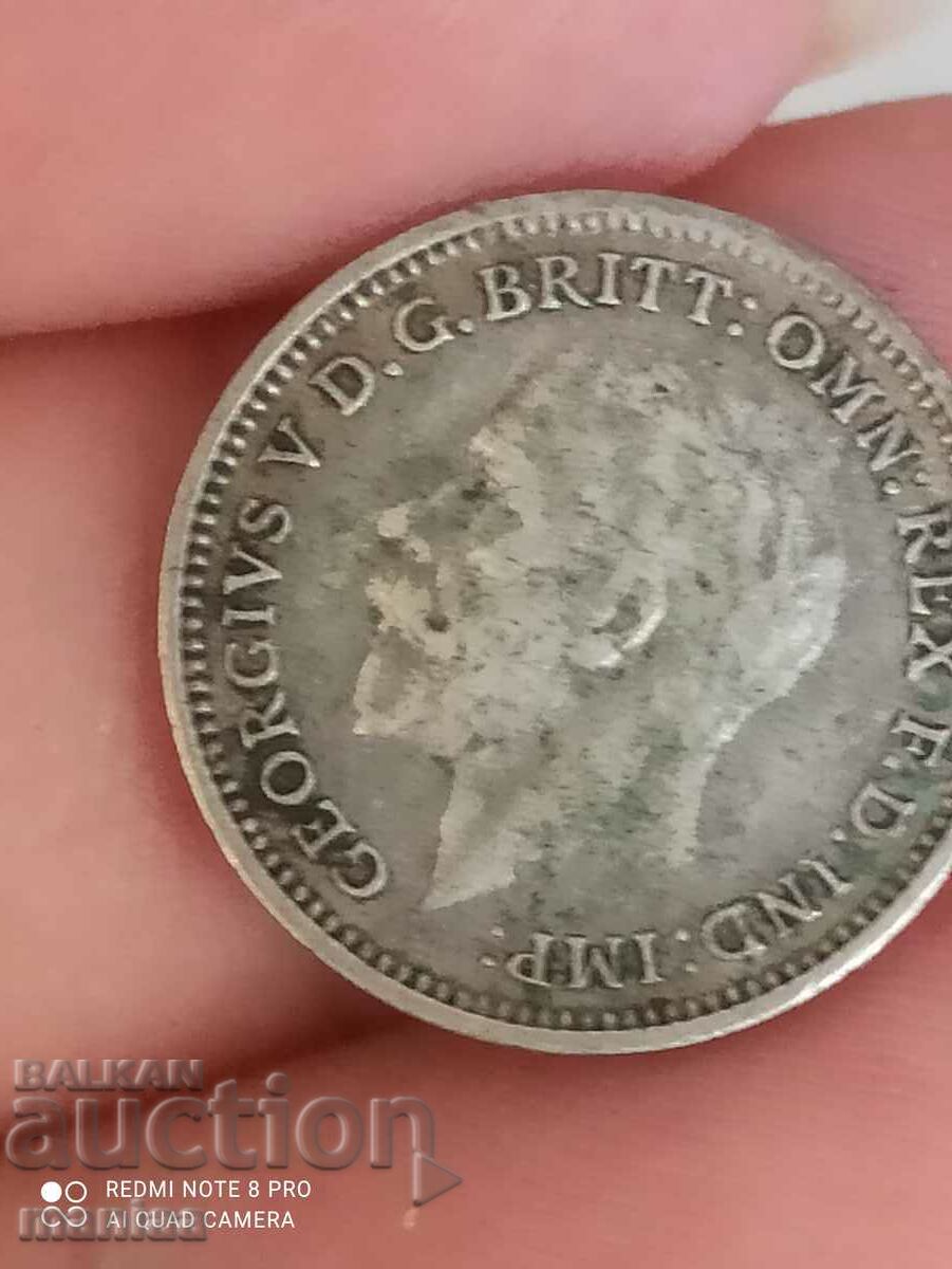 3 pence 1931 silver Great Britain with price 14.99 BGN | € 7.66 3 pence 1931 silver Great Britain with price 14.99 BGN | € 7.66