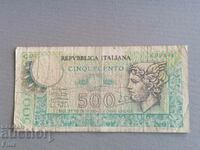 Τραπεζογραμμάτιο - Ιταλία - 500 λίρες | 1974