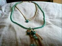 very beautiful necklace is a 100% natural turquoise bracelet
