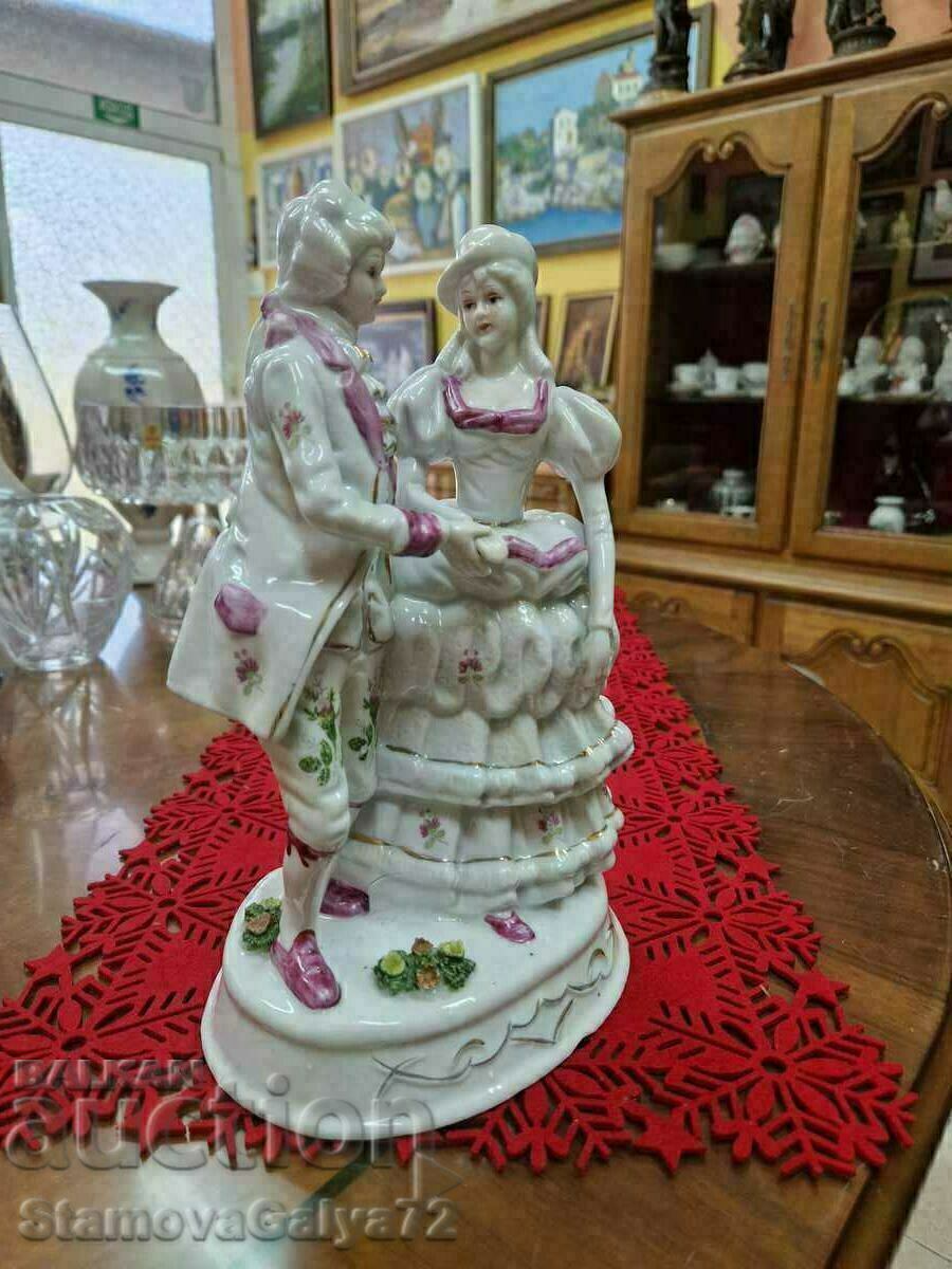 Auction  A great antique Dutch porcelain figure