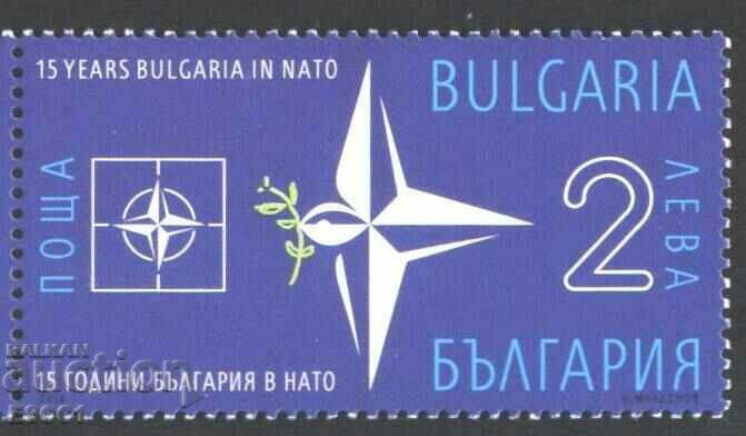 Clean mark 15 years Bulgaria in NATO 2019 from Bulgaria