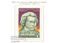 1970. Ungaria. 200 de ani de la nașterea lui Ludwig van Beethoven.