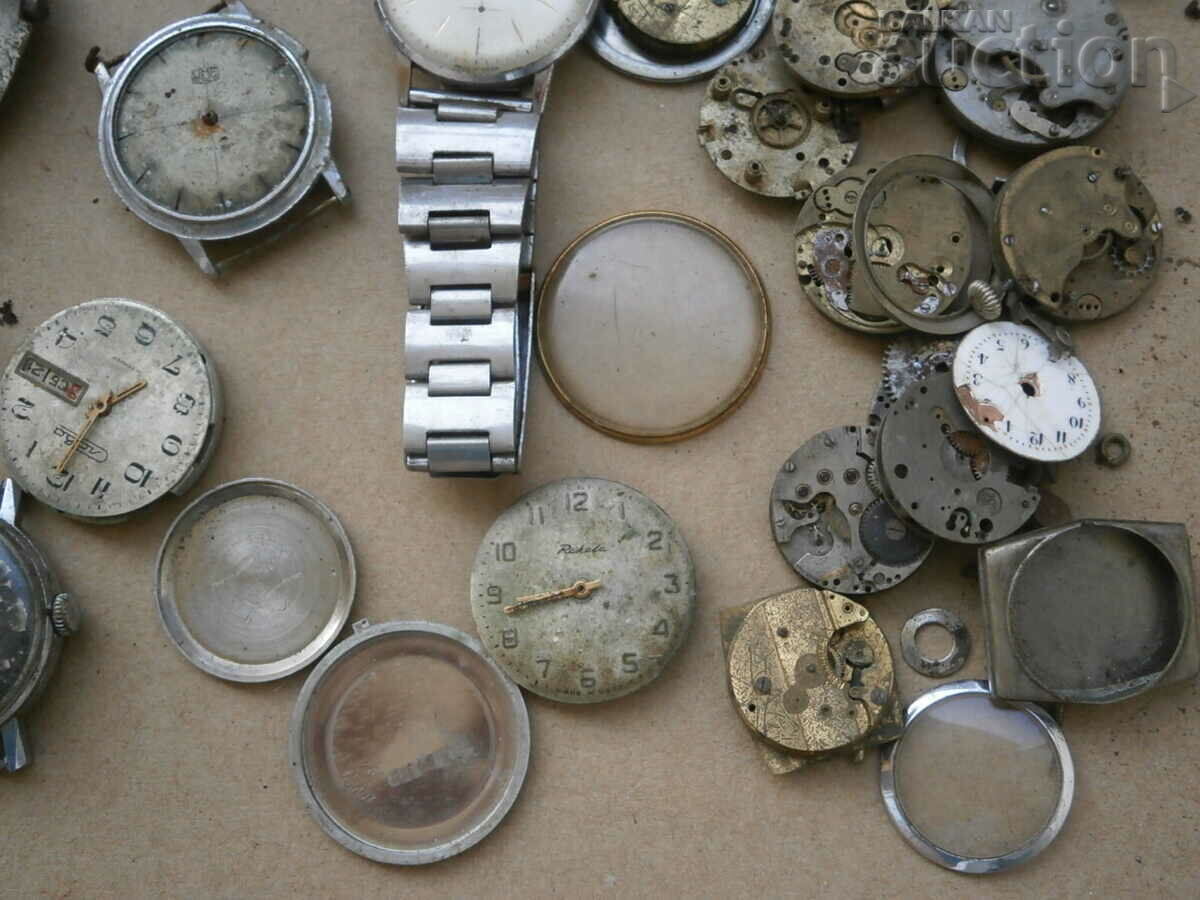 Delivery of lot wristwatches for parts repair restoration weight 650g. Delivery of lot wristwatches for parts repair restoration weight 650g.
