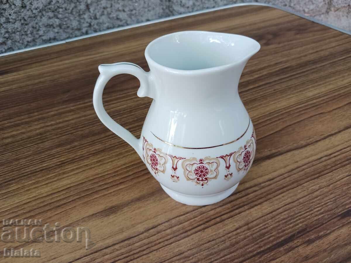 Auction Retro porcelain jug Auction Retro porcelain jug