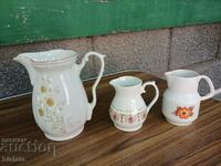 Vintage porcelain jugs