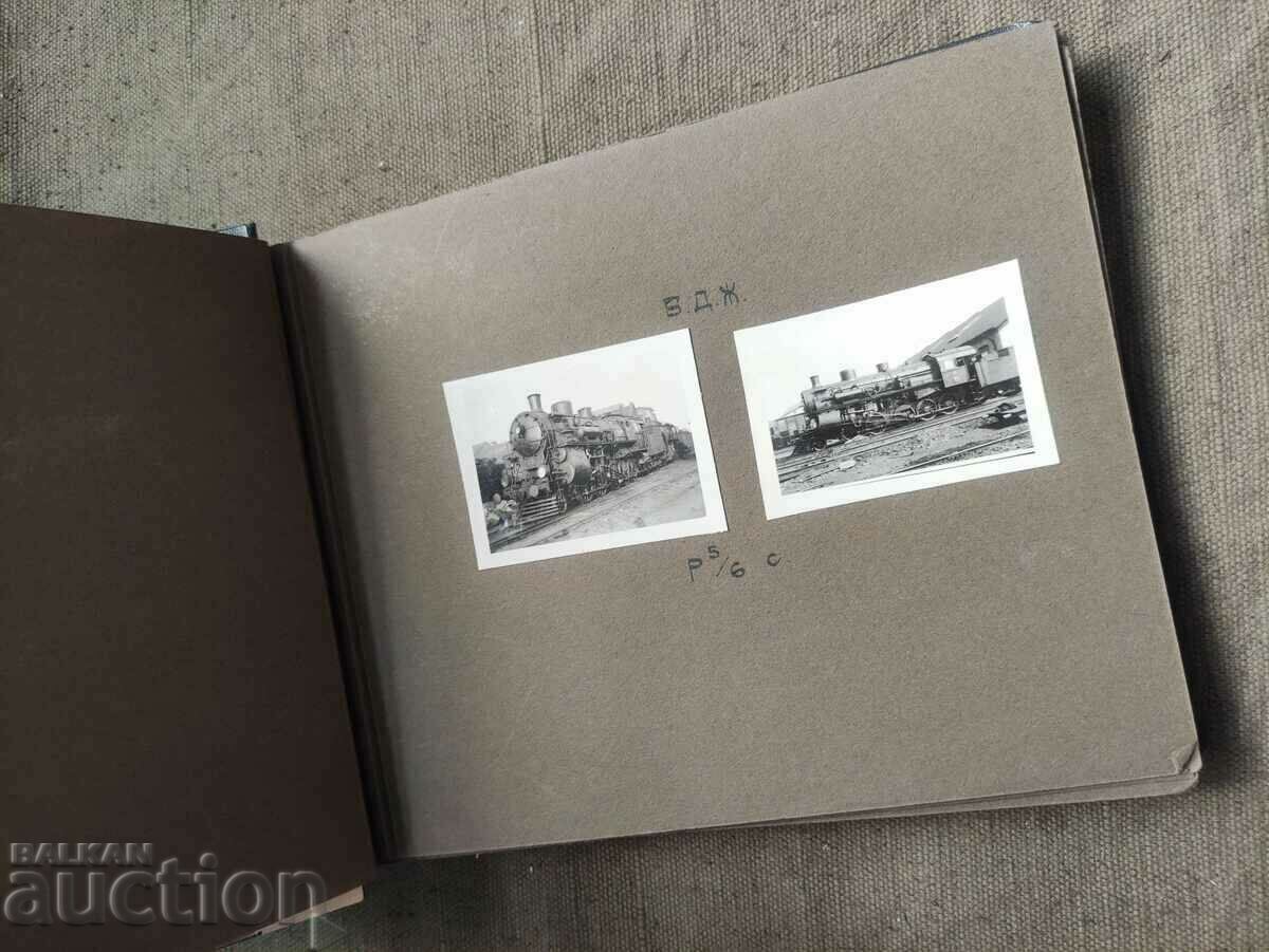 Album with BDZ locomotives, Tsar Boris III - 7 Album with BDZ locomotives, Tsar Boris III - 7