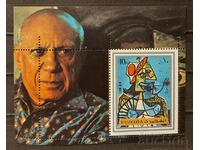 Fujairah 1972 Artă/Tablouri/Personalități/Picasso Block MNH