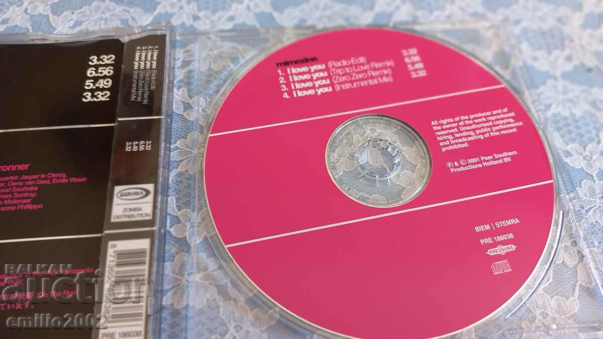 Auction Audio CD Mimezine Auction Audio CD Mimezine