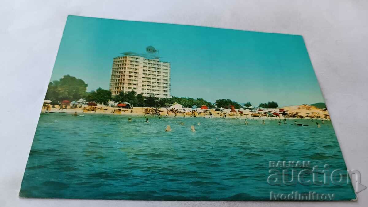 Cartea poștală Sunny Beach View 1962