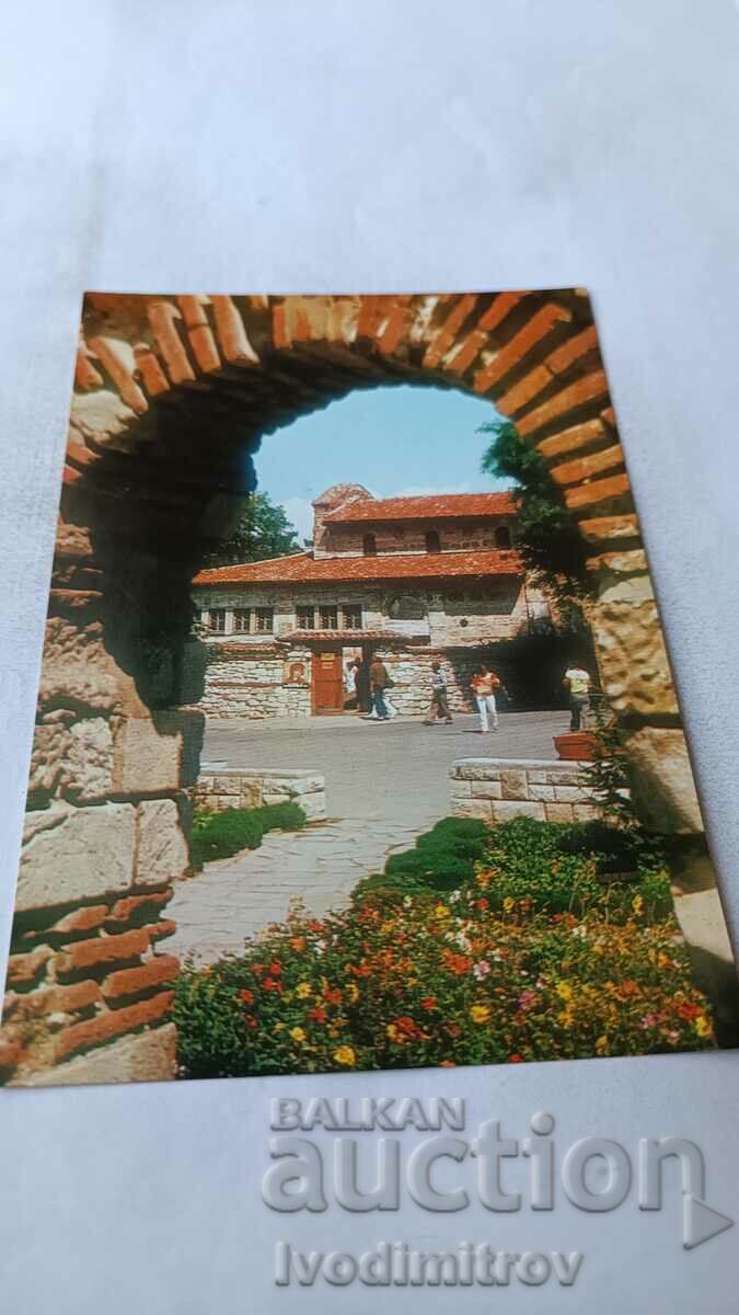 Carte poștală Biserica Sf. Nessebar. Stefan 1984