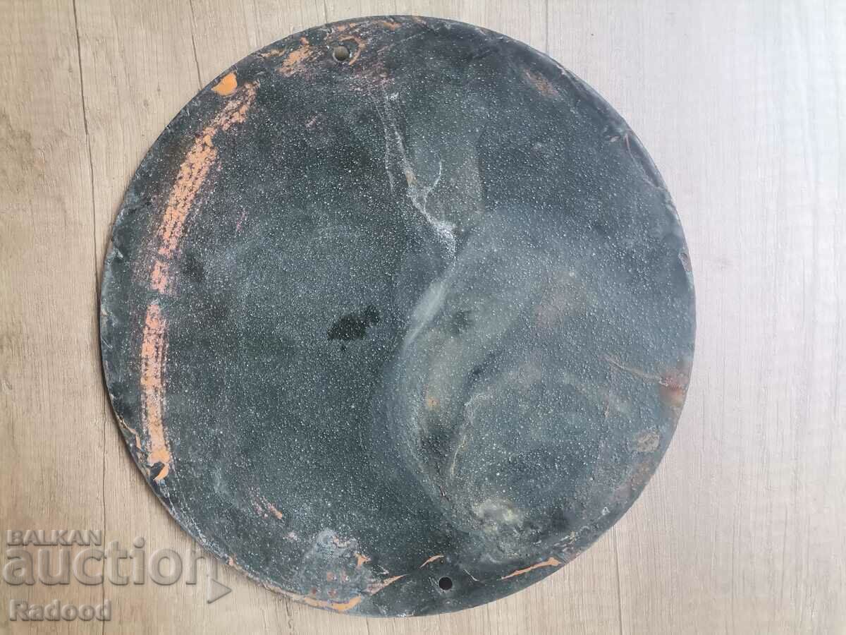 Enamelled signboard with price 30.00 BGN | € 15.34 Enamelled signboard with price 30.00 BGN | € 15.34