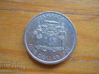 1 долар 1991 г  - Ямайка