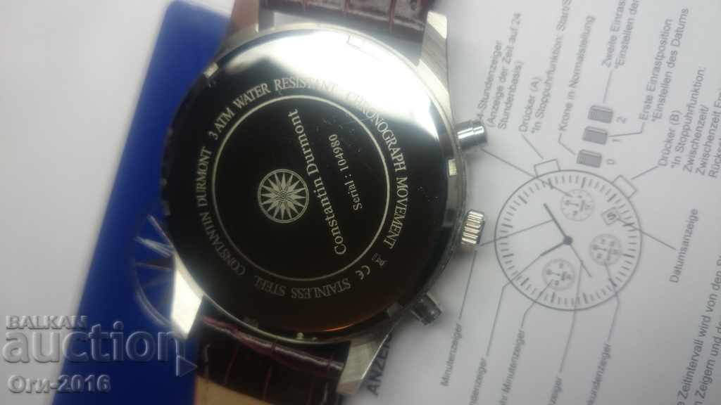 CONSTANTIN DURMONT Chronograph Aerotec - 6