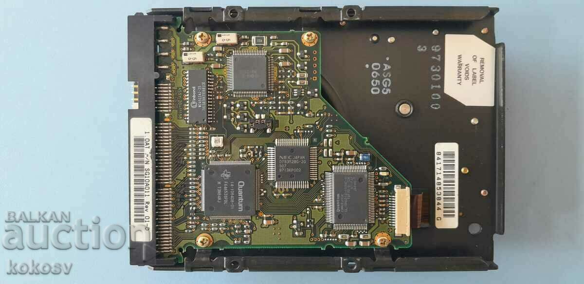 1. Retro hard drive HDD Quantum Pioneer SG 1GB with price 160.00 BGN | € 81.81