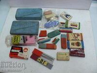 A large lot of SOC REMA friction erasers, various