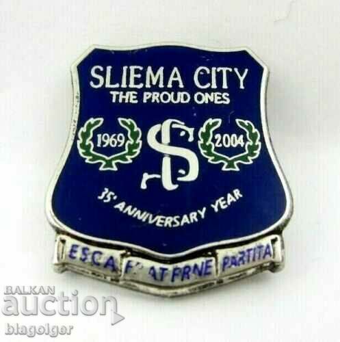 SLEEMA CITY MALTA-FOOTBALL-BADGE with price 8.99 BGN | € 4.60 SLEEMA CITY MALTA-FOOTBALL-BADGE with price 8.99 BGN | € 4.60