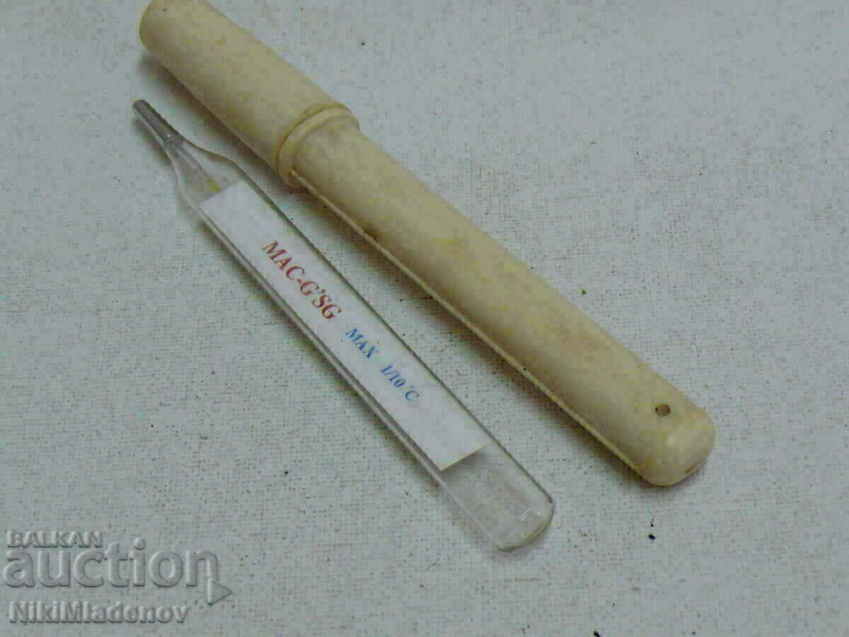 Old USSR thermometer, WORKING - 7