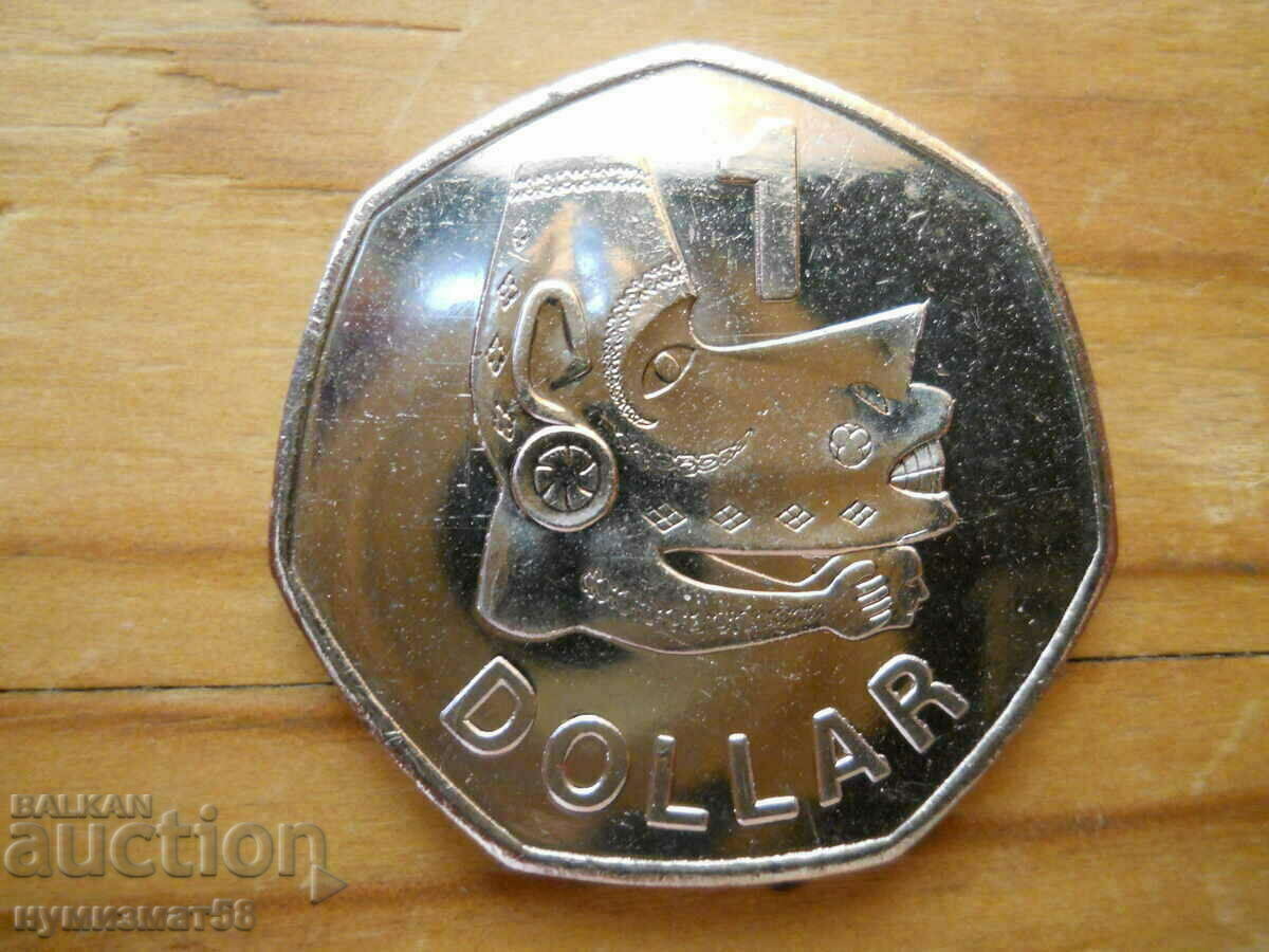 1 долар 2008 г  - Соломонови о-ви
