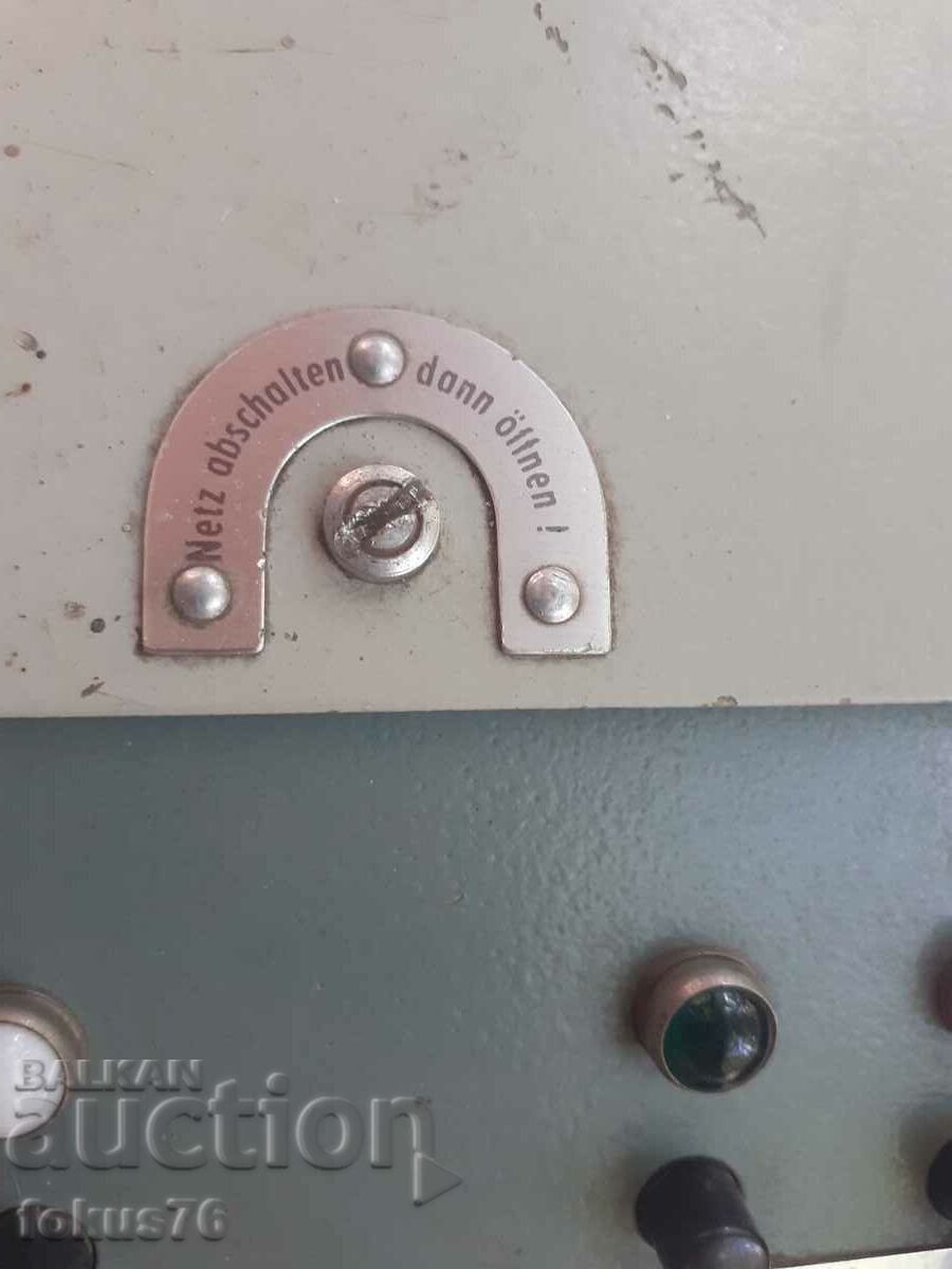 Δημοπρασία Παλαιά γερμανική τηλεγραφική συσκευή RFT Δημοπρασία Παλαιά γερμανική τηλεγραφική συσκευή RFT