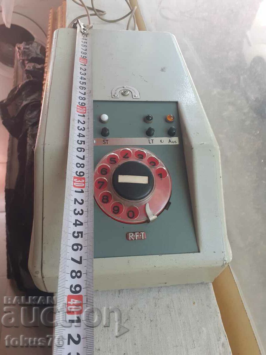 Παλαιά γερμανική τηλεγραφική συσκευή RFT - 6 Παλαιά γερμανική τηλεγραφική συσκευή RFT - 6