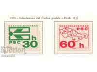 1976. Чехословакия. Кампания за пощенски код.