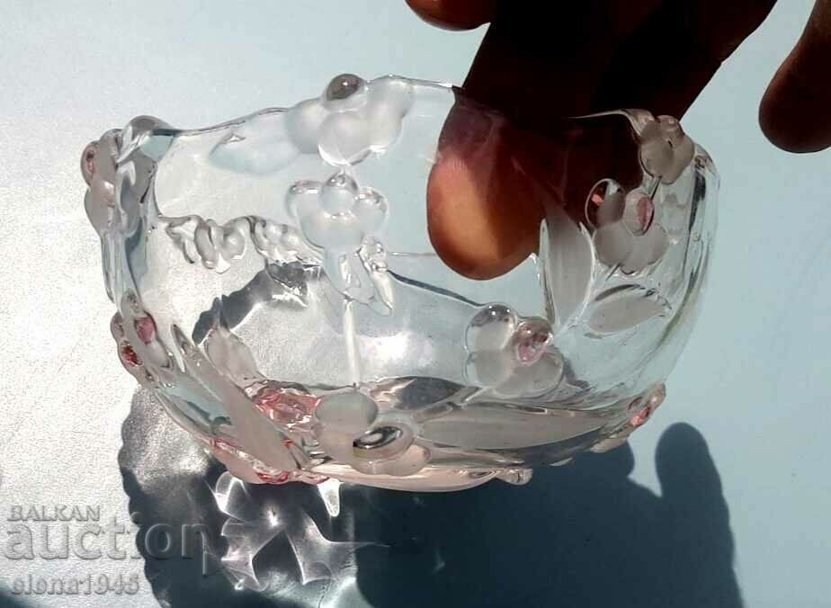 Crystal Nut Bowl with price 50.00 BGN | € 25.56 Crystal Nut Bowl with price 50.00 BGN | € 25.56