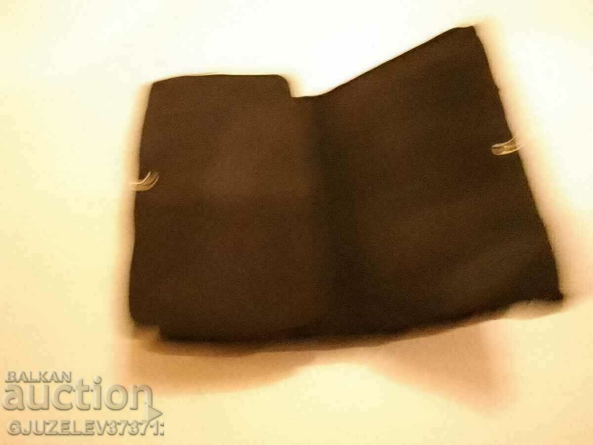 RARE retro, vintage bag, coin purse with gold tinsel - 7 RARE retro, vintage bag, coin purse with gold tinsel - 7