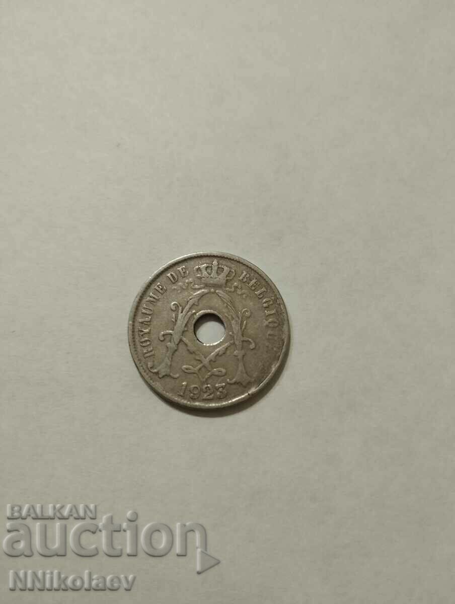 Belgium 25 centimes 1923 French legend with price 2.00 BGN | € 1.02 Belgium 25 centimes 1923 French legend with price 2.00 BGN | € 1.02
