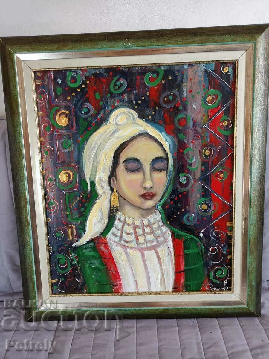 Oil painting with price 350.00 BGN | € 178.95 Oil painting with price 350.00 BGN | € 178.95