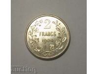 Βέλγιο 2 Φράγκα 1904 UNC