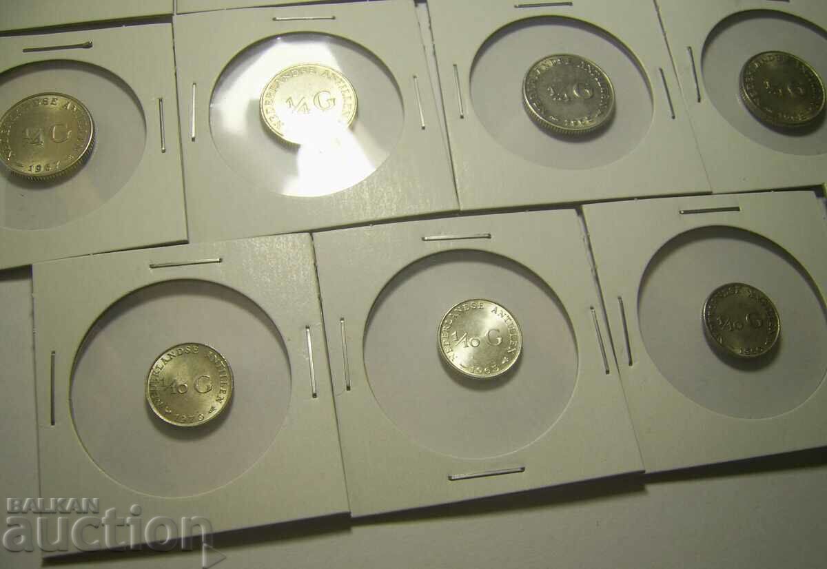 Delivery of Netherlands Antilles and Curaçao 14 coins Delivery of Netherlands Antilles and Curaçao 14 coins