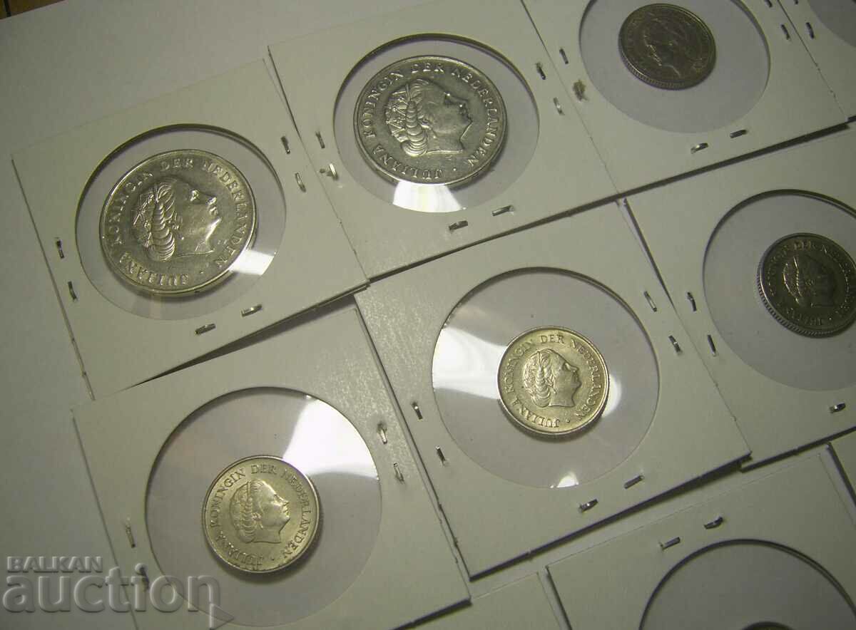 Netherlands Antilles and Curaçao 14 coins - 5 Netherlands Antilles and Curaçao 14 coins - 5