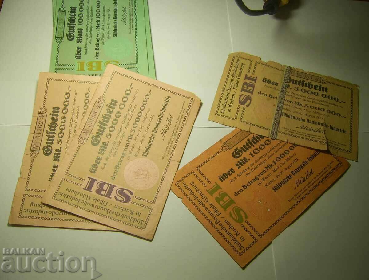 RR! Kuchen Gunzburg Germany lot 34 banknotes - 7 RR! Kuchen Gunzburg Germany lot 34 banknotes - 7