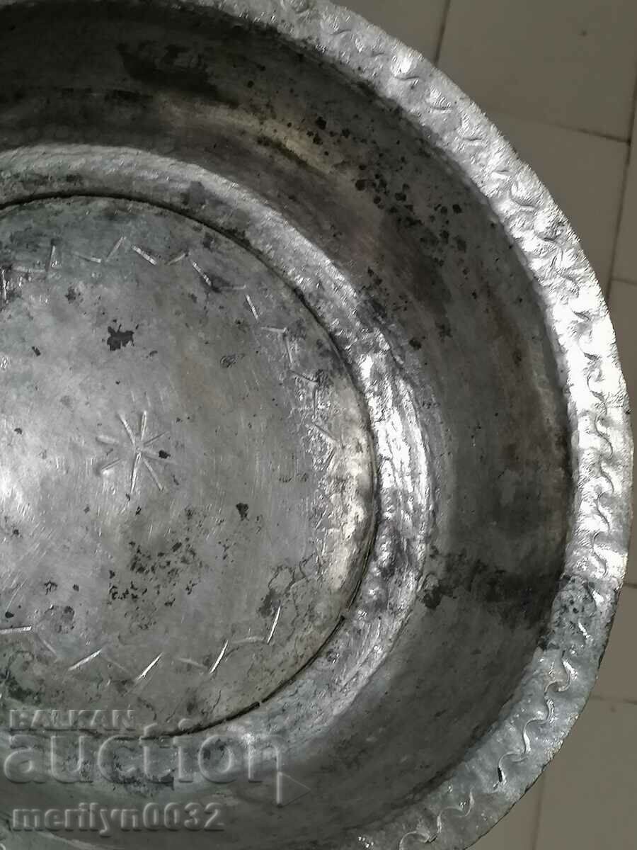 Renaissance Sahan engravings 19th copper panic plate with price 129.00 BGN | € 65.96 Renaissance Sahan engravings 19th copper panic plate with price 129.00 BGN | € 65.96