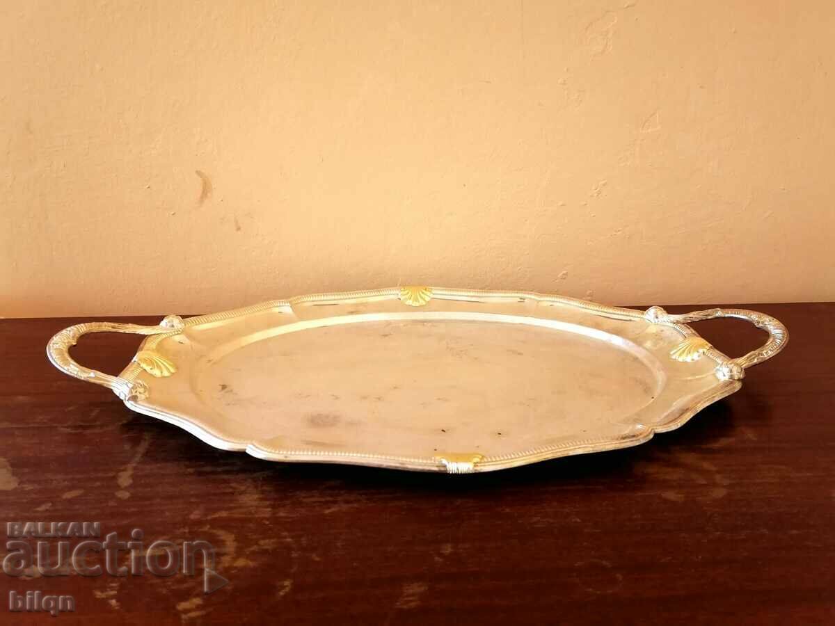 Great Large Silver Plated Tray - 5 Great Large Silver Plated Tray - 5