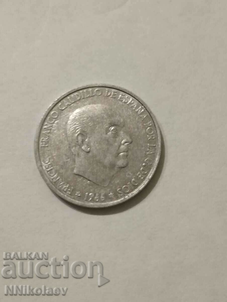 Delivery of 50 centimos Spain 1966 Delivery of 50 centimos Spain 1966