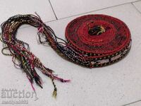 Old hand-woven belt 3 meters sash belt costume