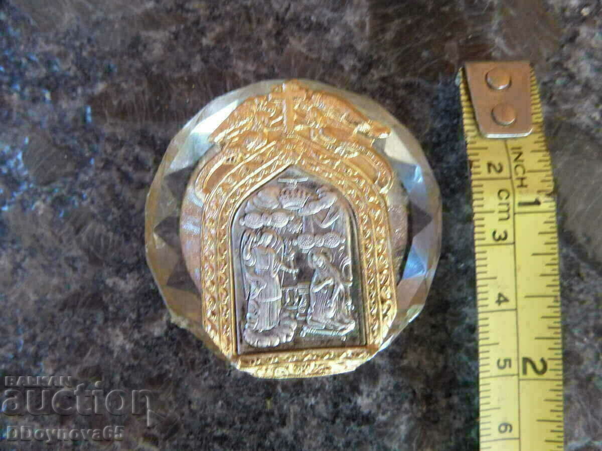 Glass Plaque "Annunciation" Glass Plaque "Annunciation"