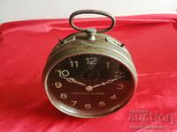 Рядък Стар Голям Английски Часовник , Будилник Foreign