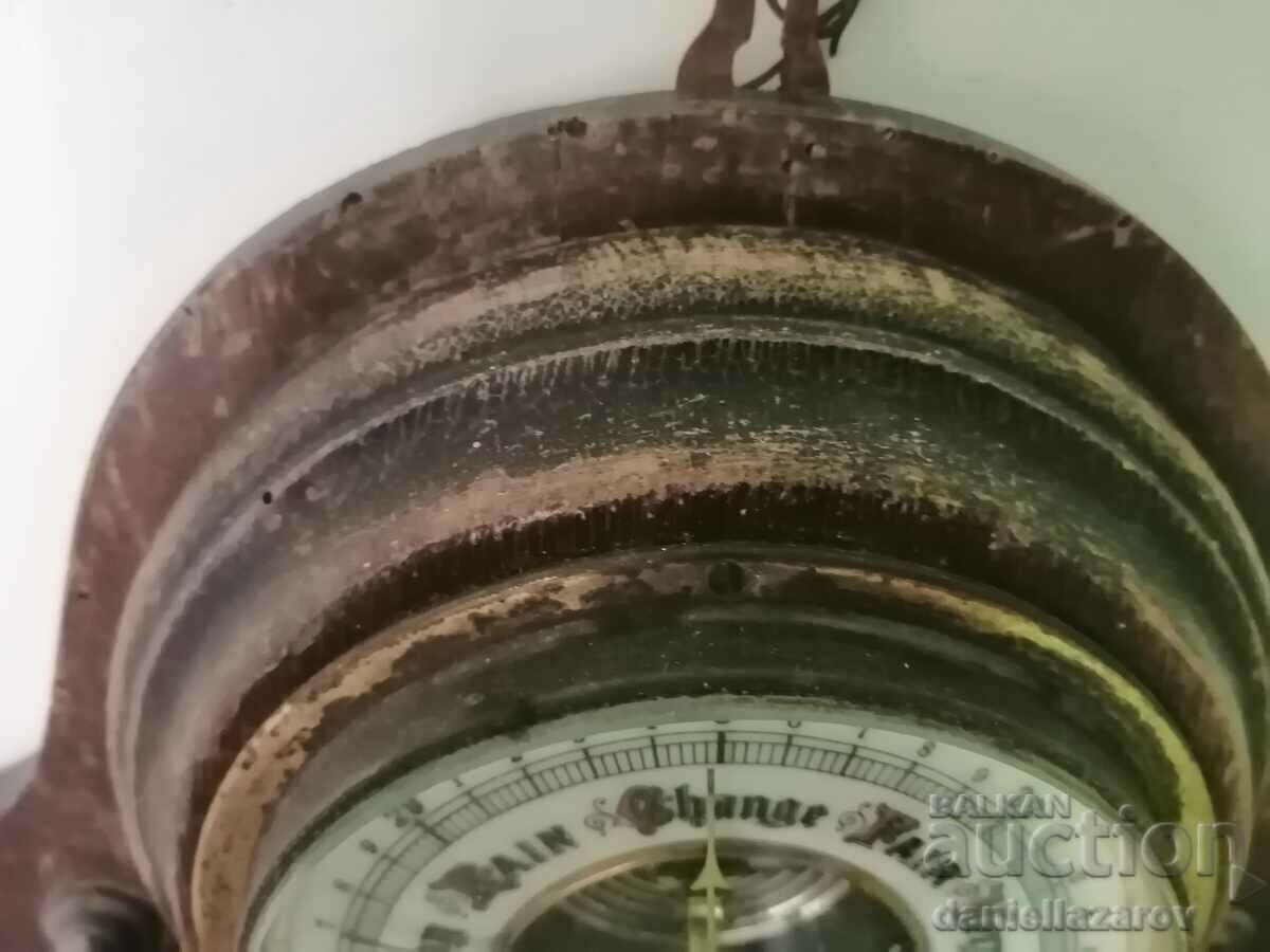 Delivery of 19th Century Rare English Truman Marine BAROMETER Delivery of 19th Century Rare English Truman Marine BAROMETER