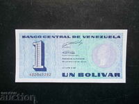 VENEZUELA, 1 bolivar, 1989, UNC