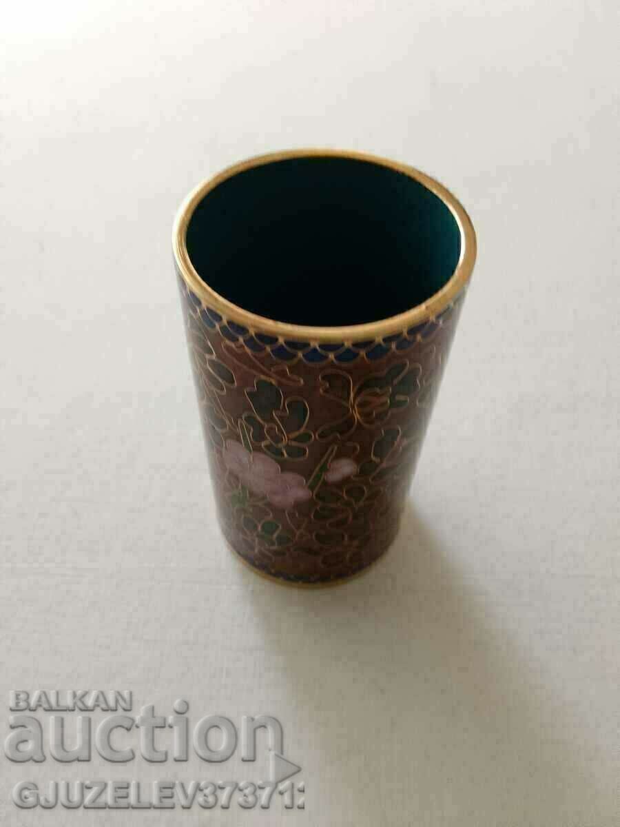 Old made in china collectible vase multicolored - 5 Old made in china collectible vase multicolored - 5