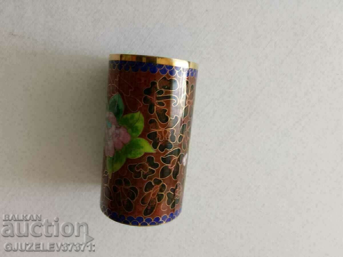 Old made in china collectible vase multicolored - 7 Old made in china collectible vase multicolored - 7