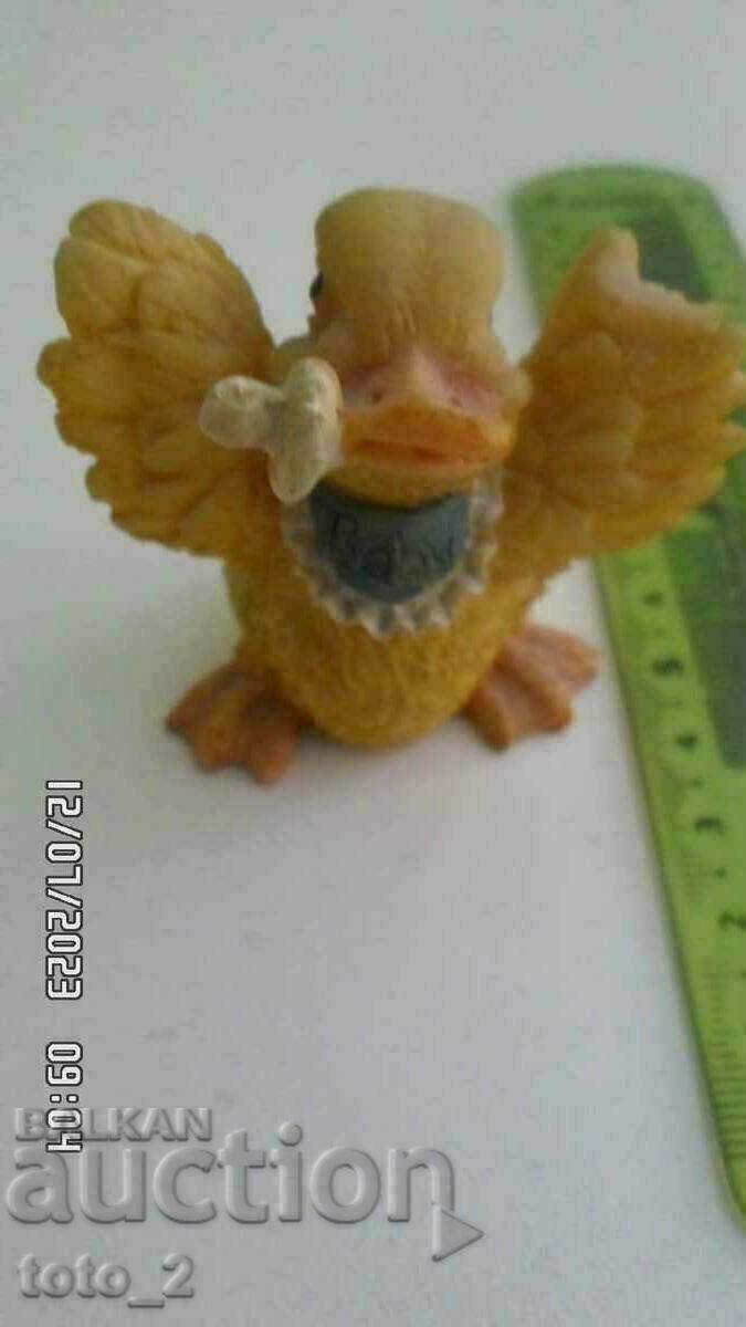 FIGURINE /duck with beberon /