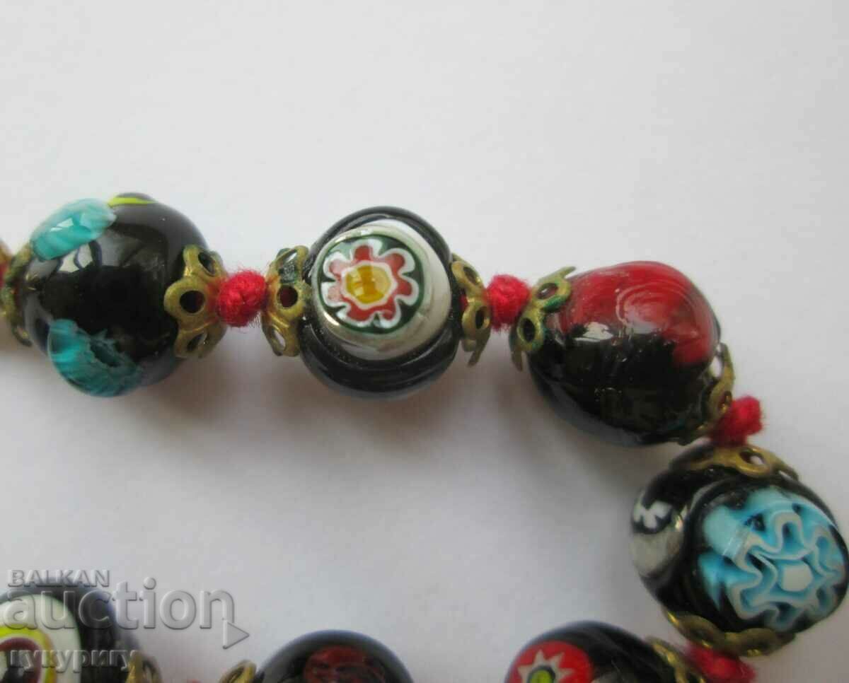 Delivery of Old Murano glass women's bracelet, hand-crafted Delivery of Old Murano glass women's bracelet, hand-crafted