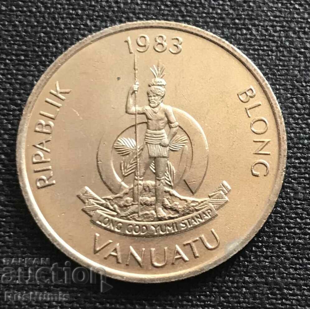 Vanuatu. 10 Vatu 1983 UNC. with price 8.50 BGN | € 4.35 Vanuatu. 10 Vatu 1983 UNC. with price 8.50 BGN | € 4.35