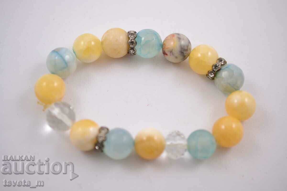 Bracelet made of natural stones with price 7.00 BGN | € 3.58 Bracelet made of natural stones with price 7.00 BGN | € 3.58